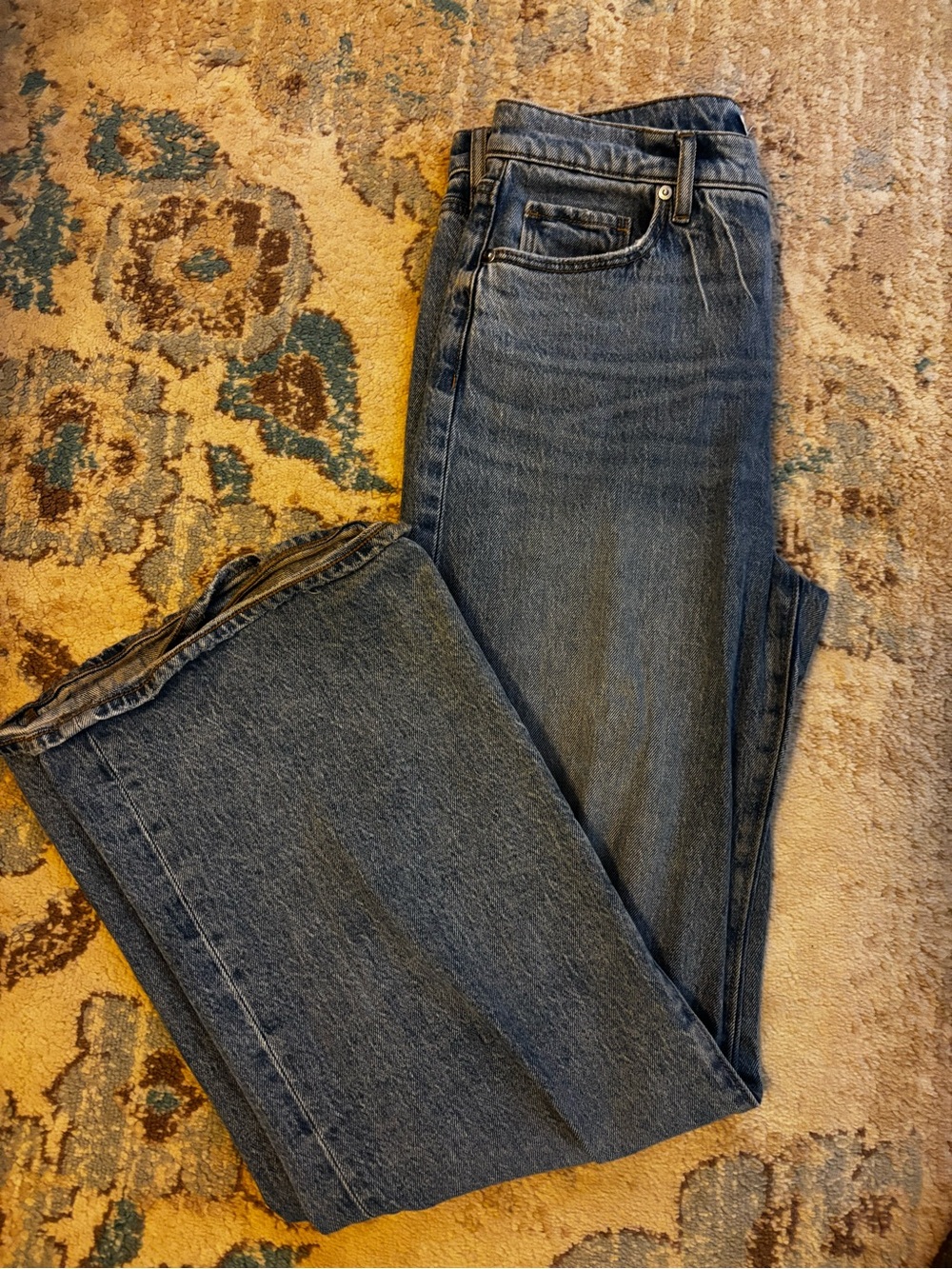 LOFT Women's wide leg Jeans